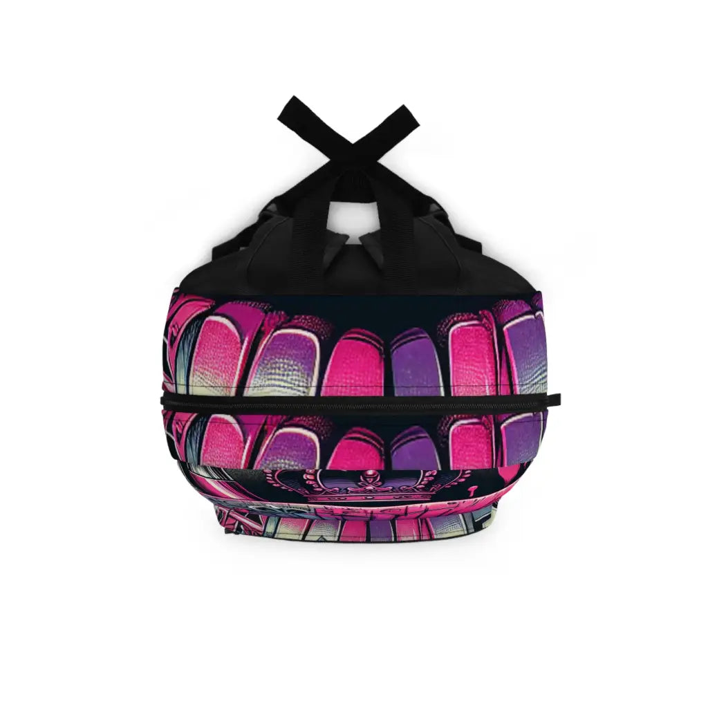 Graffiti Lips in Vivid Expression Backpack One size Bags
