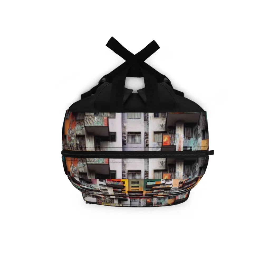 Graffiti Tower in the Evening Backpack One size Bags