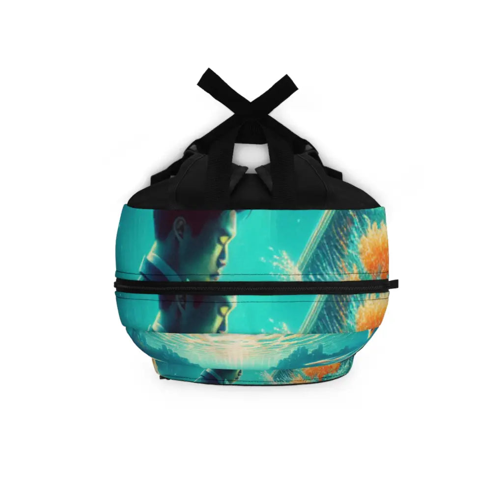 Harmony of Water and Music Backpack One size Bags