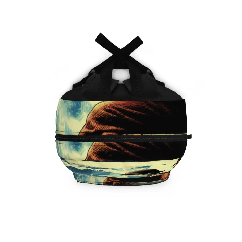 Imaginative Journey in Moonlight Backpack One size Bags