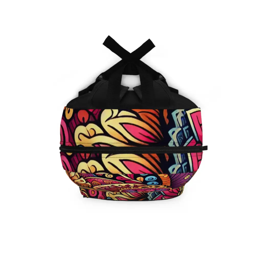 Intricate Botanical Fantasy Backpack One size Bags