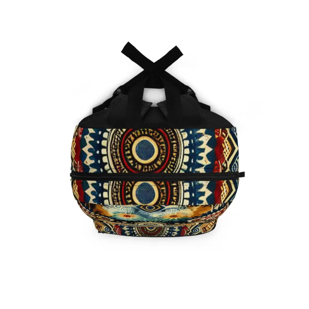 Intricate Cultural Mosaic Backpack One size Bags