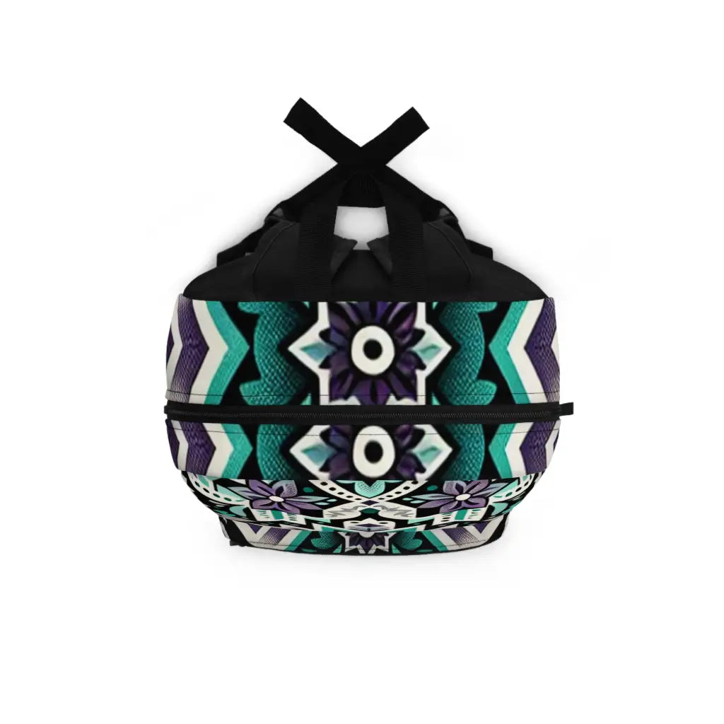 Intricate Geometric Fusion Backpack One size Bags