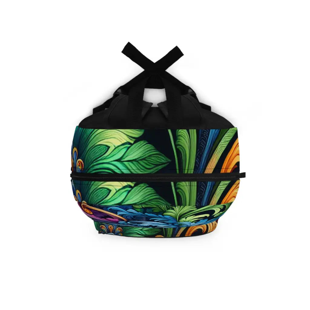 Intricate Nature Fusion Backpack One size Bags