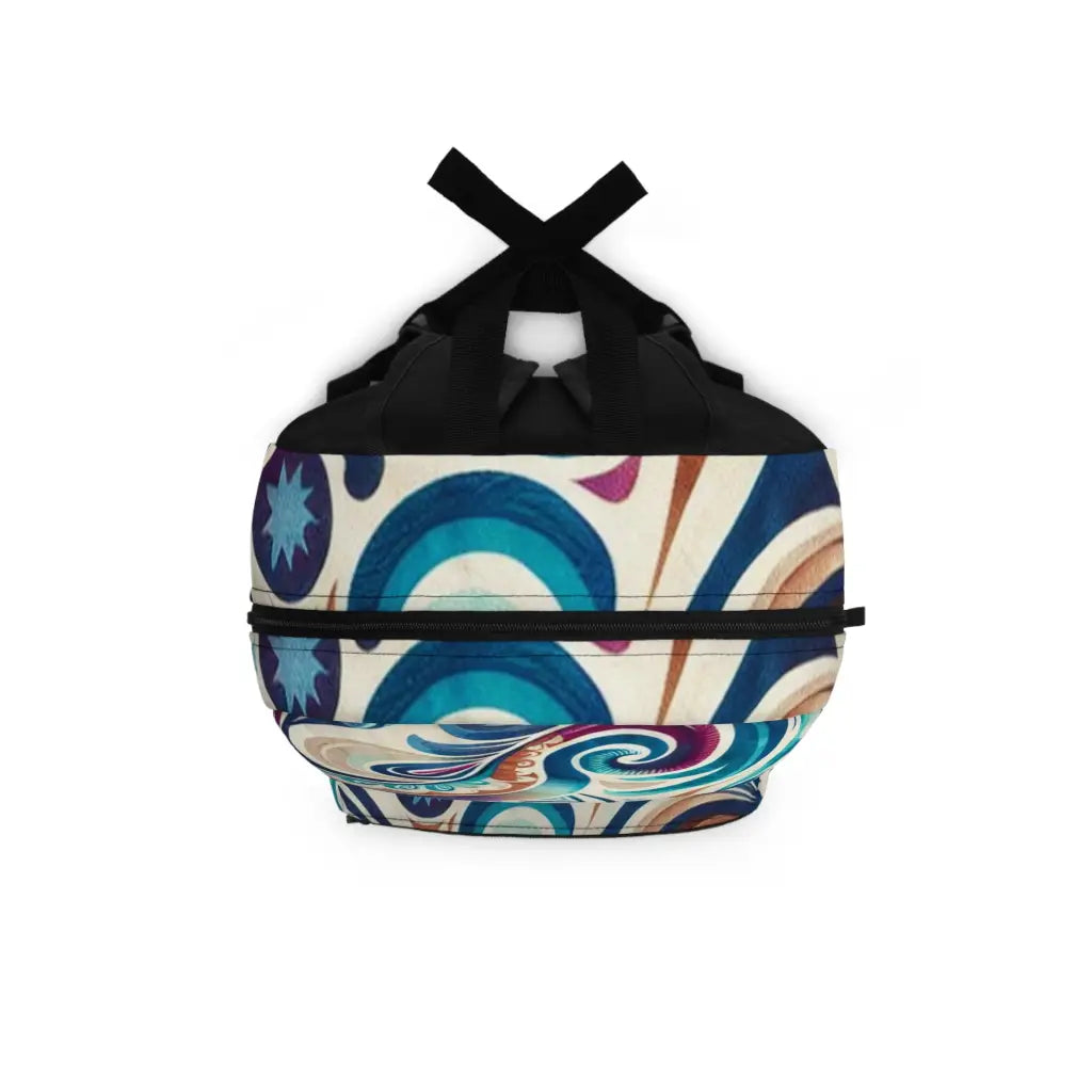 Intricate Whirls and Swirls Backpack One size Bags