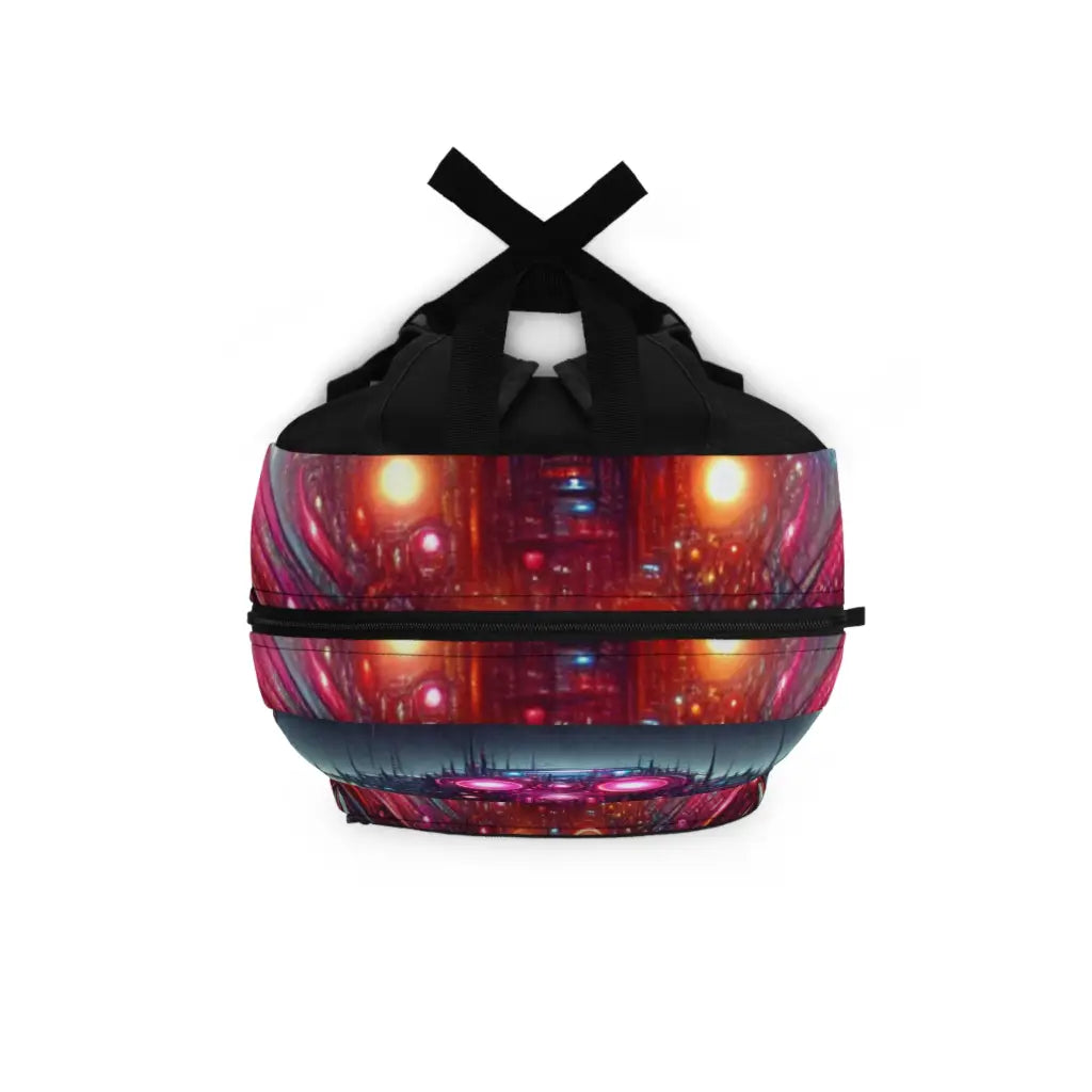 Intruder in Neon Streets Backpack One size Bags