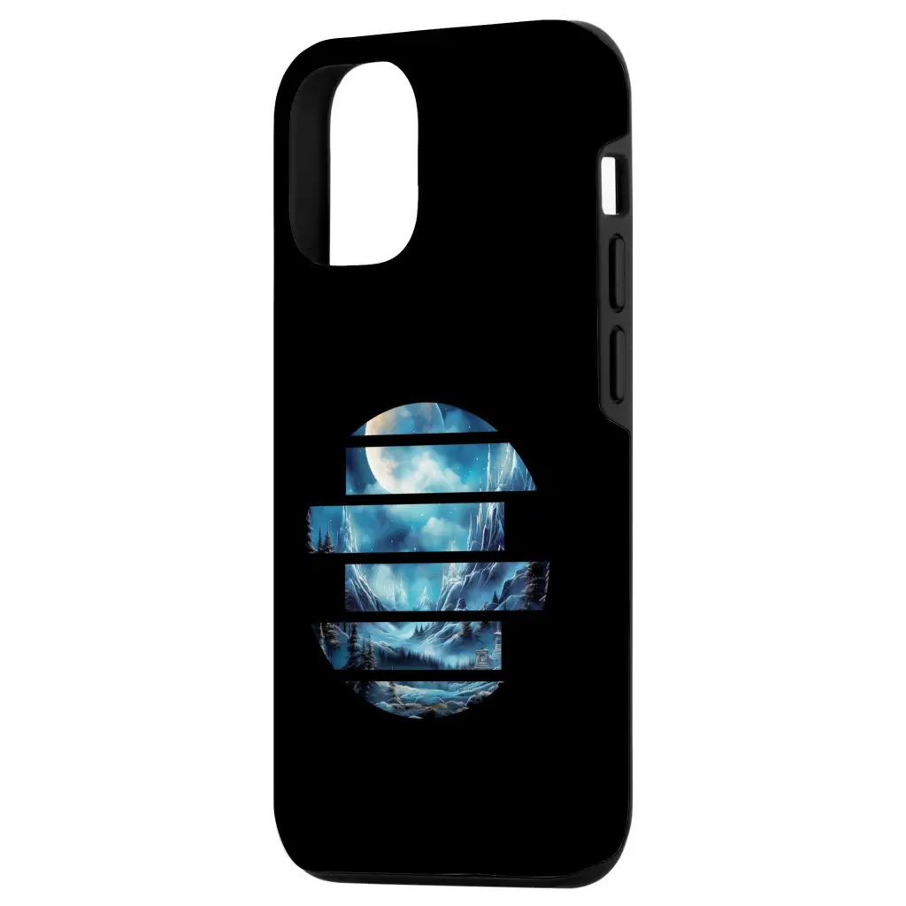 iPhone 15 Frozen Tranquility: Winter’s Silent Realm Case
