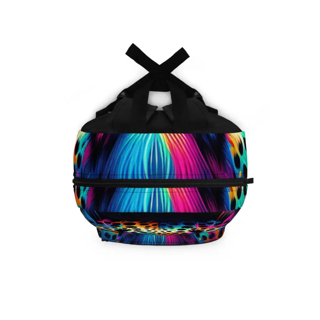 Jaguar in Luminous Colors Backpack One size Bags