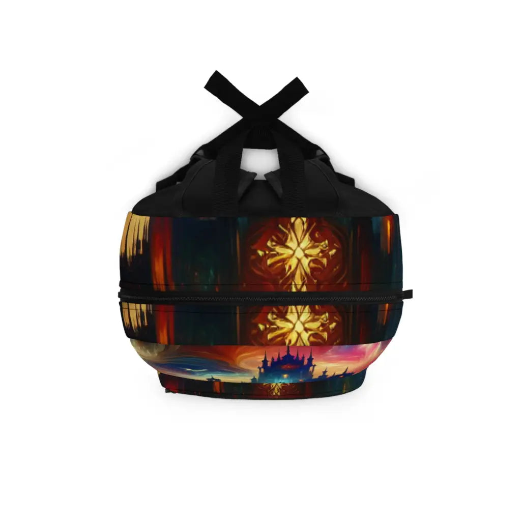 Journey Through the Kaleidoscope Castle Backpack One size