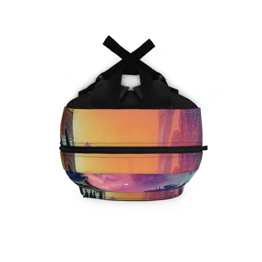 Journey to the Futuristic Realm Backpack One size Bags