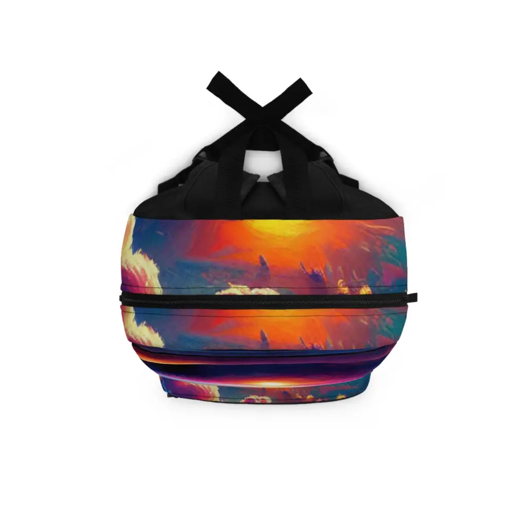 Journey’s Dawn from Spacecraft Window Backpack One size Bags