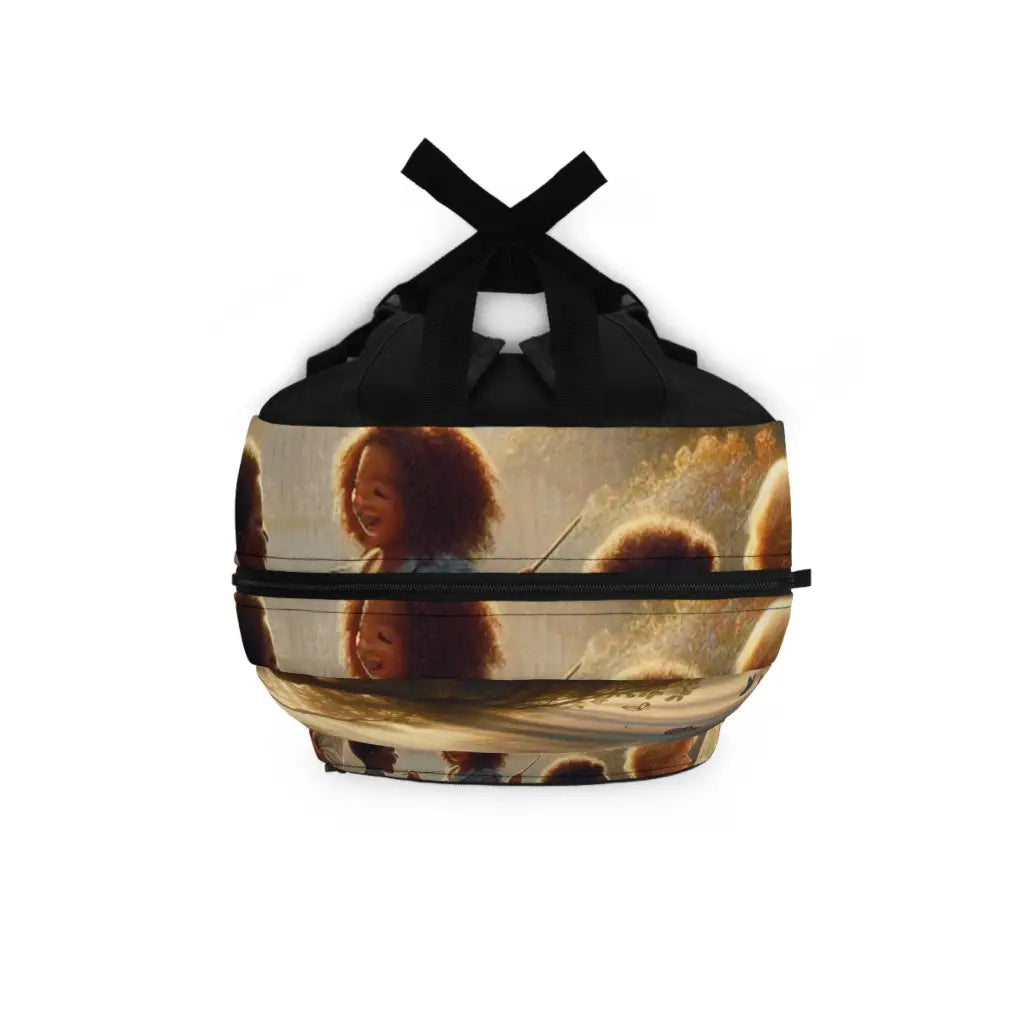 Joyful Canvas Backpack One size Bags