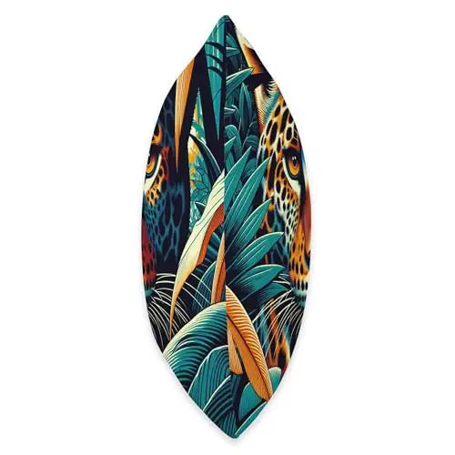 Jungle Majesty: Fierce Gaze of the Jaguar Throw Pillow Home