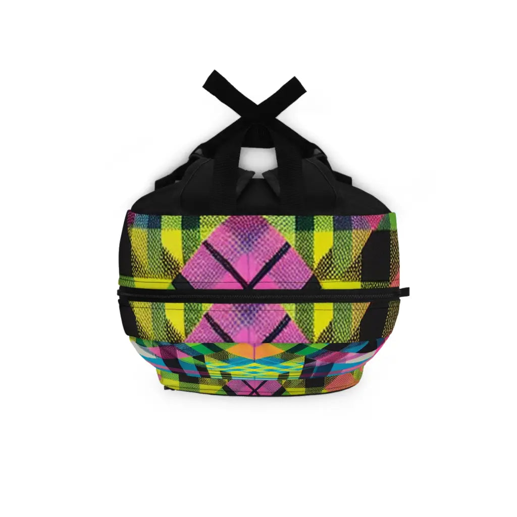 Kaleidoscopic Tapestry of Color Backpack One size Bags