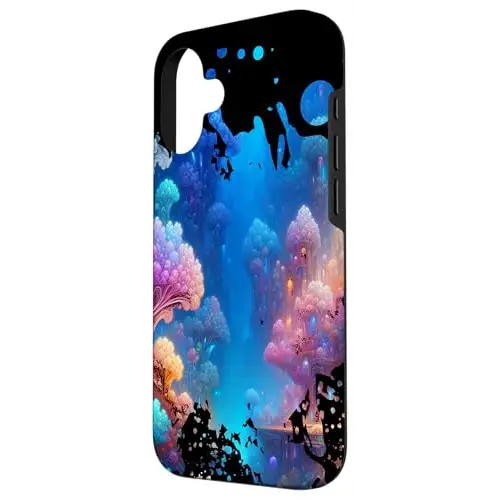 Luminous Forest of Dreams: Mystical Landscapes Case (iPhone