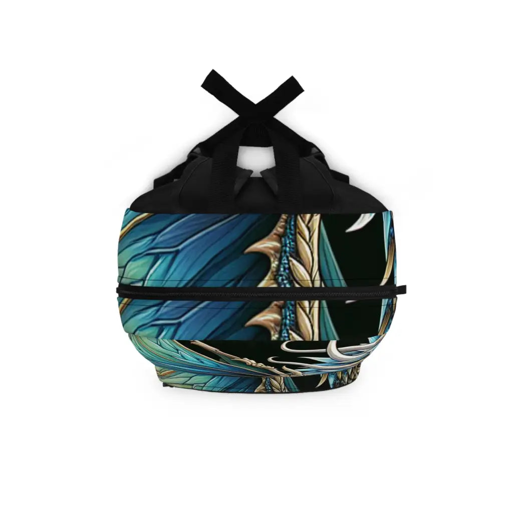 Majestic Dragon Fantasy Backpack One size Bags