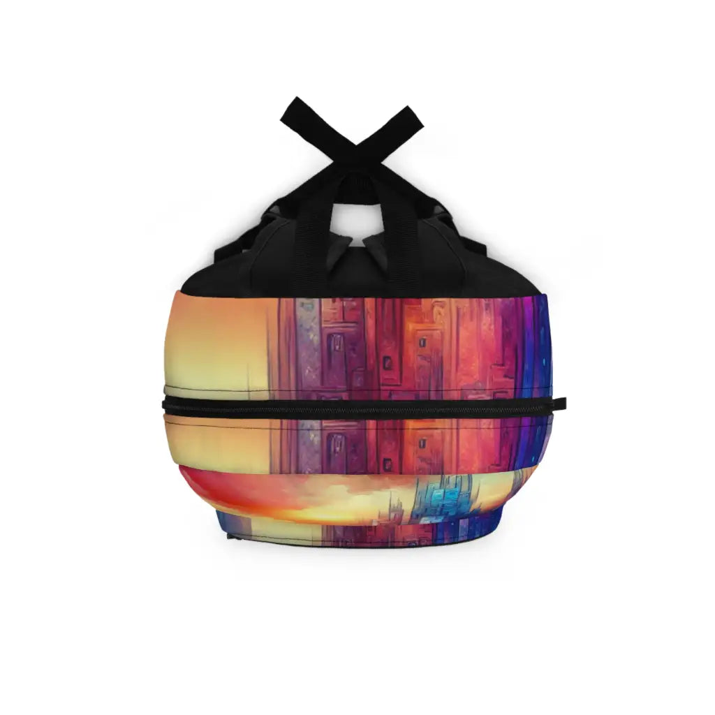 Majestic Radiance in a Coralline Realm Backpack One size