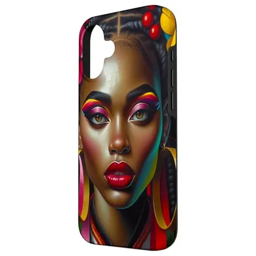Melanin in Bloom: The Essence of Bold Beauty Case (iPhone