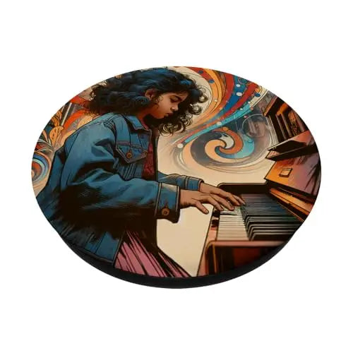 Melody in Motion: A Young Dreamer’s Symphony PopSockets
