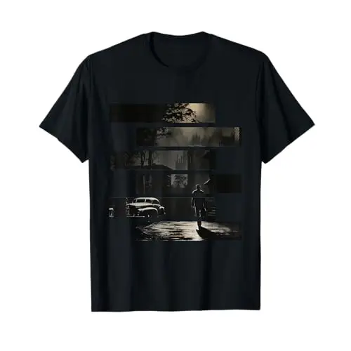 Midnight Shadows: The Lonely Streets T Shirt Apparel