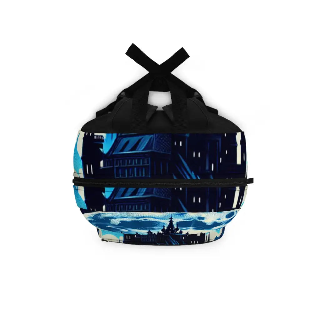 Moonlit Castle in the Mountains Backpack One size Bags