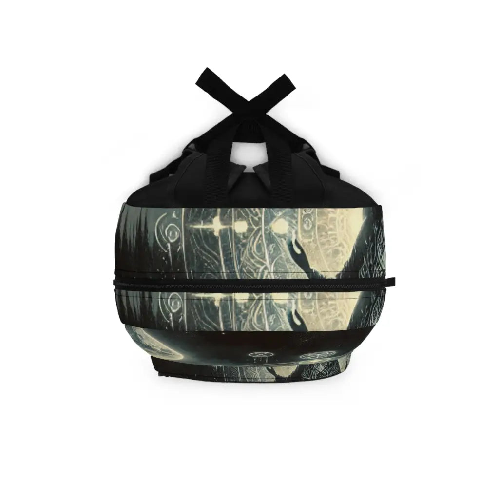 Moonlit Reverie in a Mystical Scene Backpack One size Bags