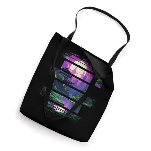 Moonlit Sanctuary: Twilight Reflections Tote Bag Apparel