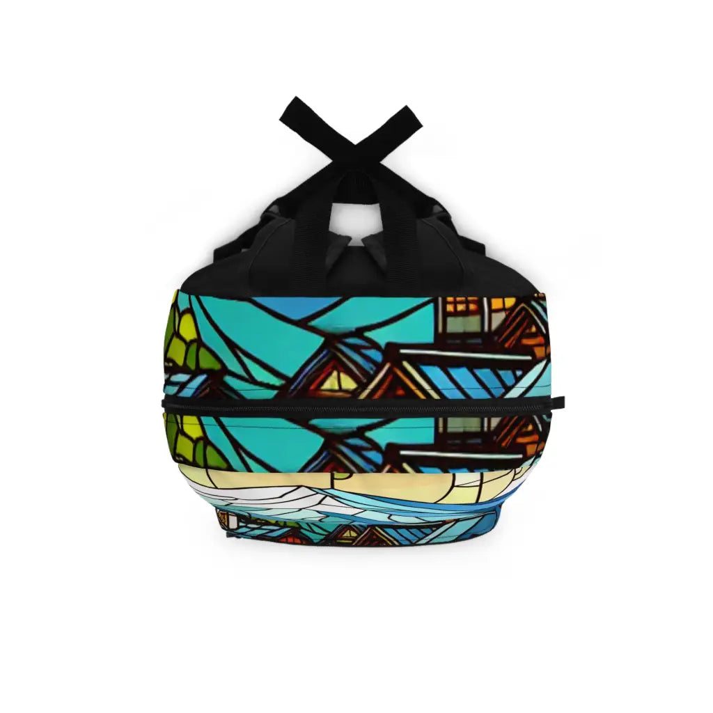 Mountain Village Mosaic Backpack One size Bags
