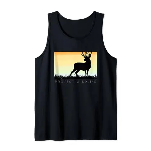 Nature’s Call: Preserving Wildlife Tank Top Apparel