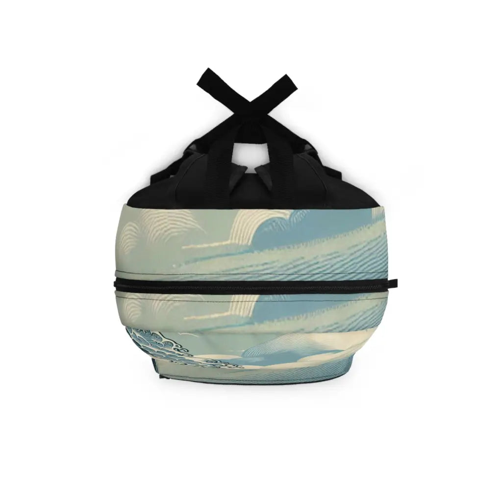 Oceanic Wave Dance Backpack One size Bags