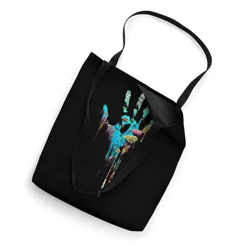Oceans in Our Hands: The Fragility of Life Tote Bag Apparel