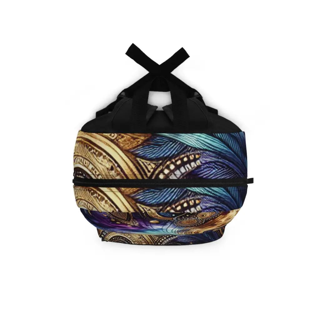 Ornate Celestial Whirls Backpack One size Bags