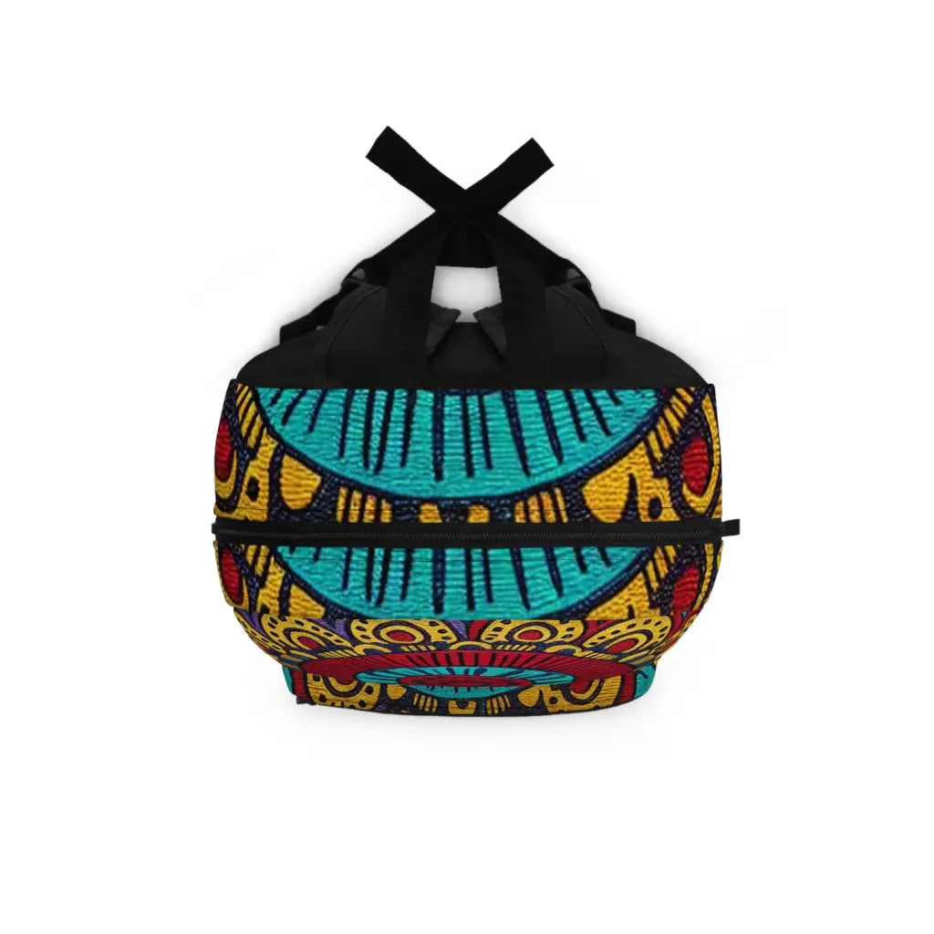 Ornate Mandala Medley and Color Swatches Backpack One size