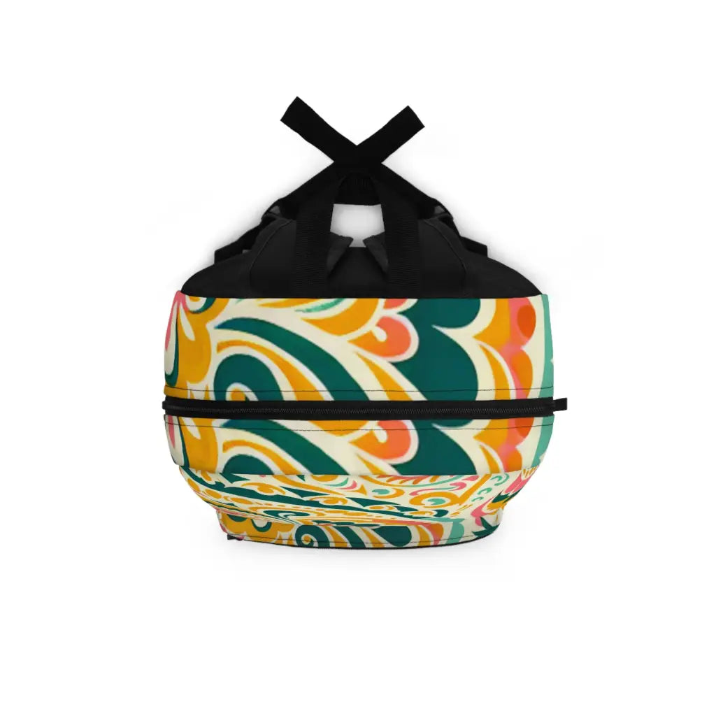 Ornate Paisley Patterns Backpack One size Bags