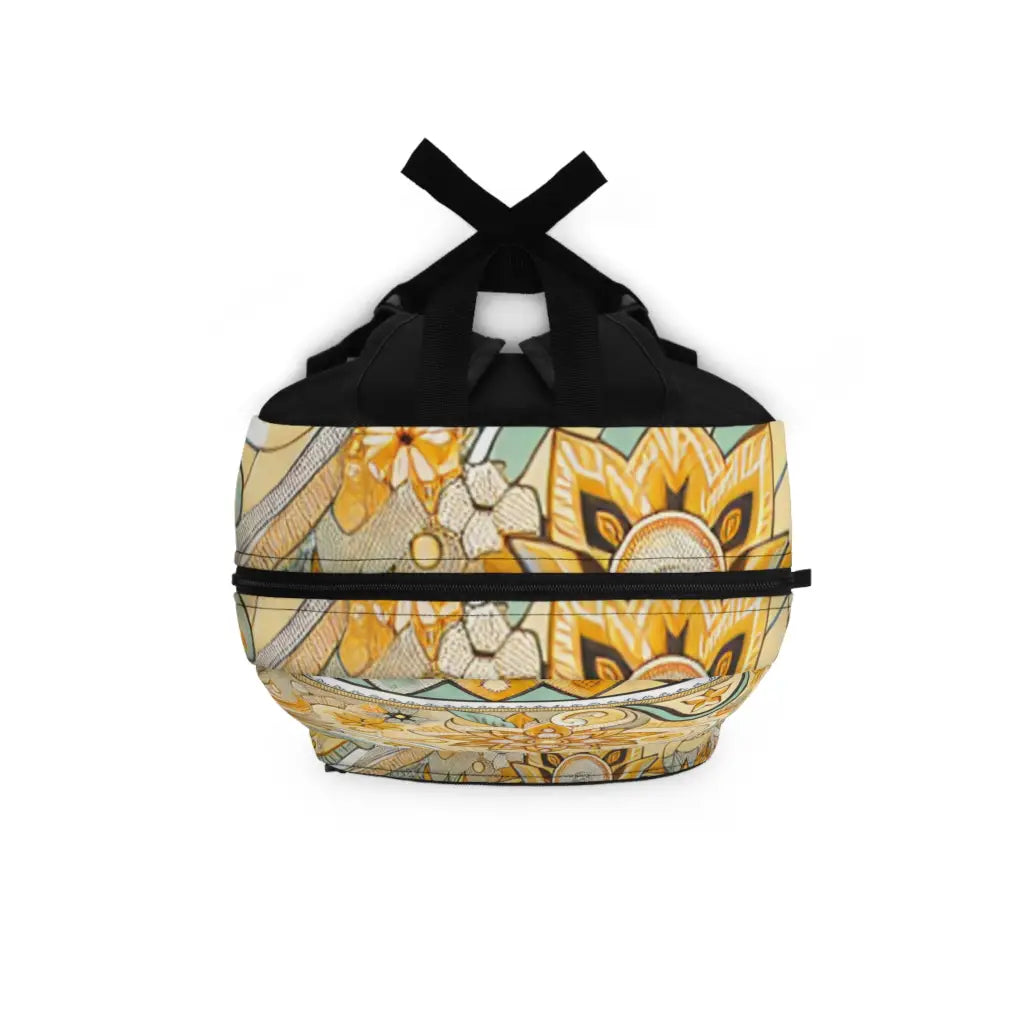 Ornate Tapestry Design Backpack One size Bags