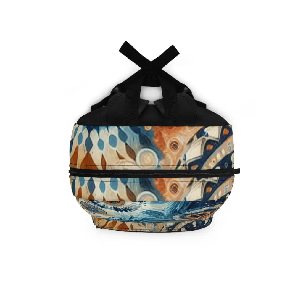 Ornate Whirls and Swirls Backpack One size Bags