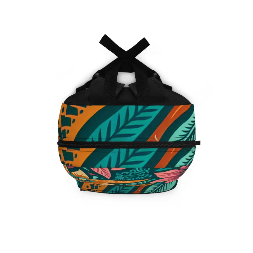 Paisley Whirls and Botanic Infusion Backpack One size Bags