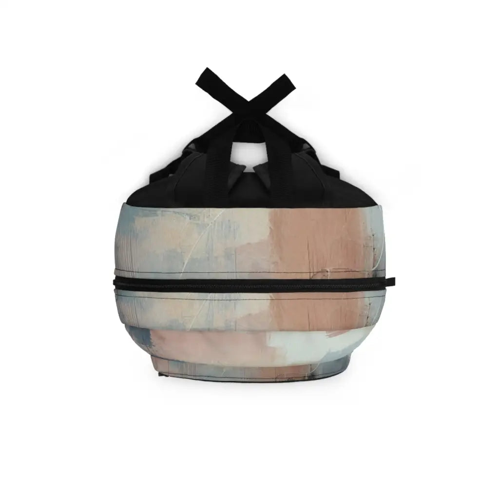 Pastel Abstract Canvas Backpack One size Bags