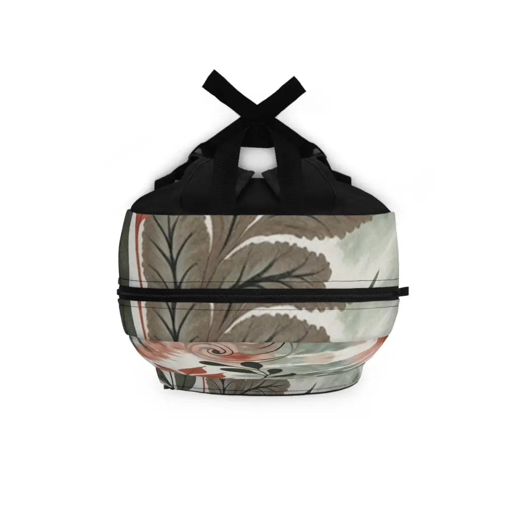 Pastel Botanical Mosaic Backpack One size Bags