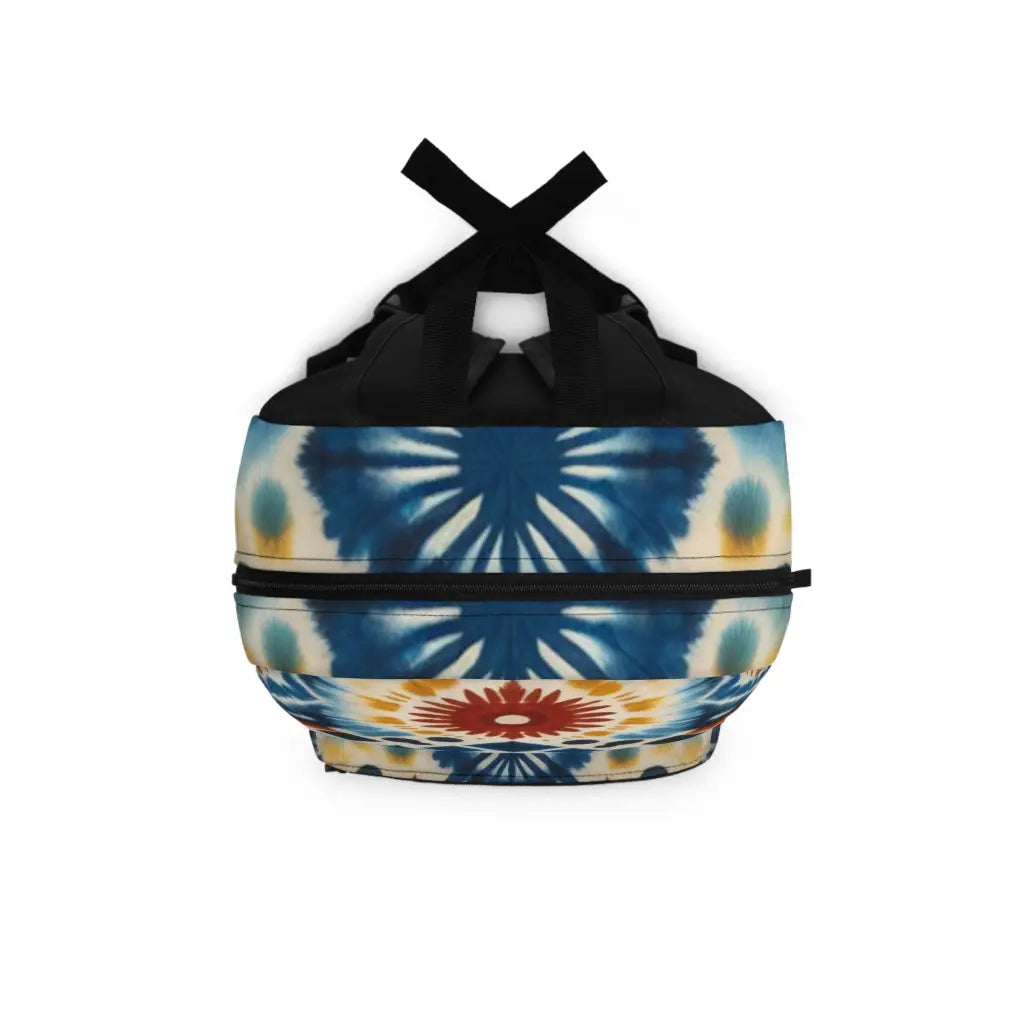 Patterned Mosaic of Nature’s Hues Backpack One size Bags