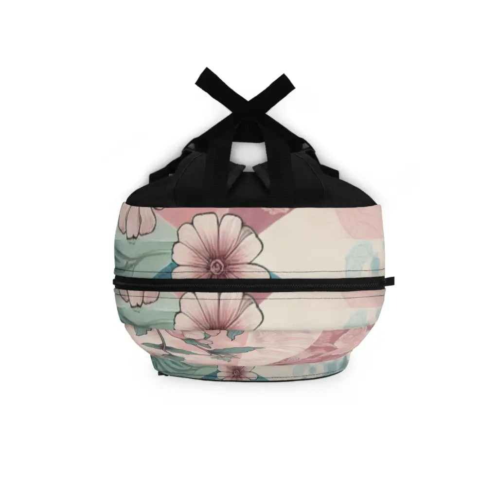 Patterned Petals Panorama Backpack One size Bags