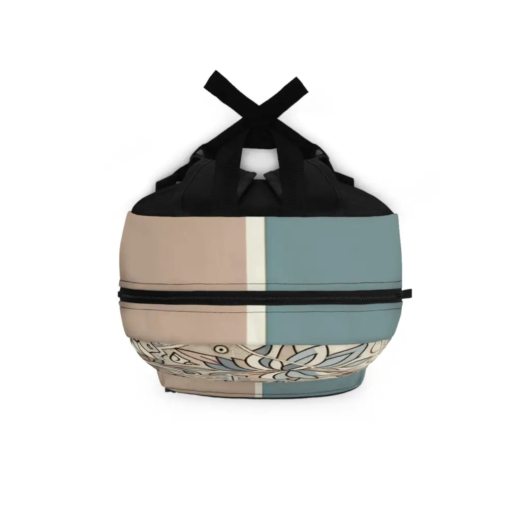 Patterned Textile Medley Backpack One size Bags