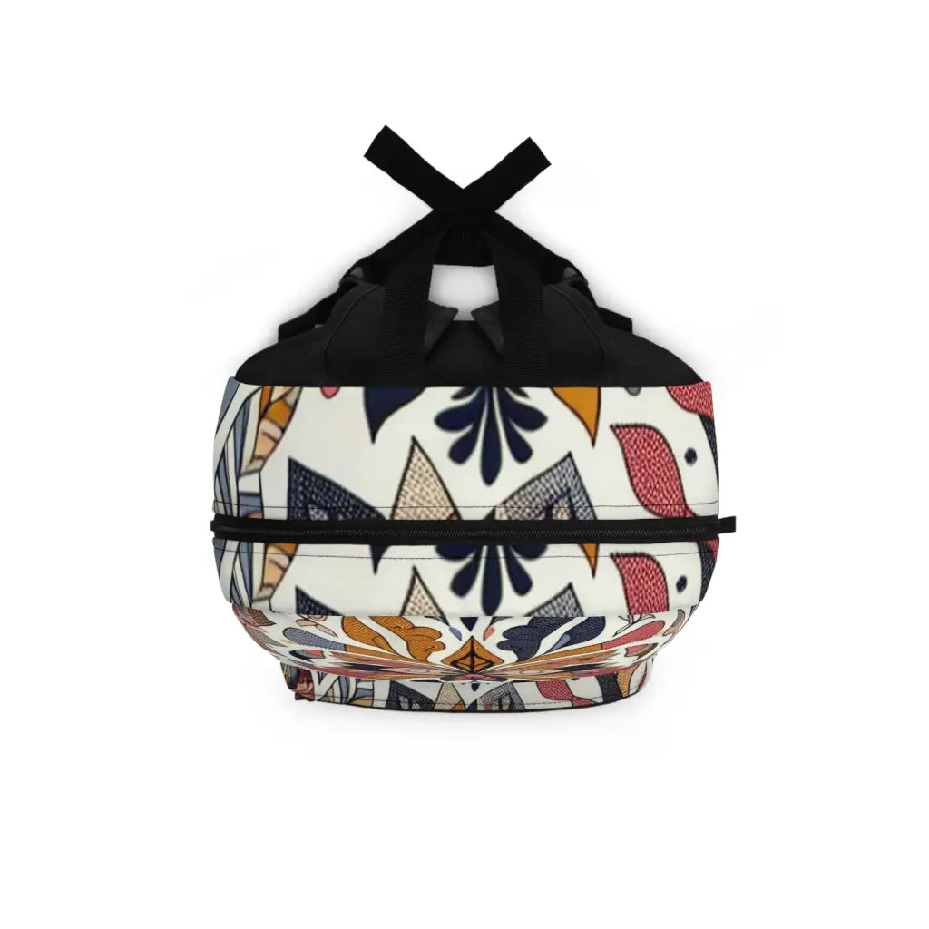 Patterned Wonders of Nature and Culture Backpack One size