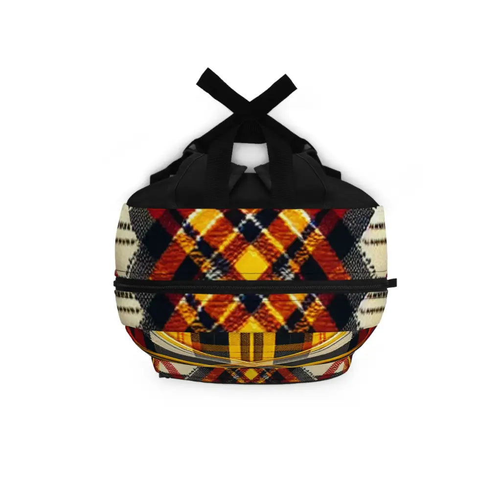 Plaid Convergence Backpack One size Bags