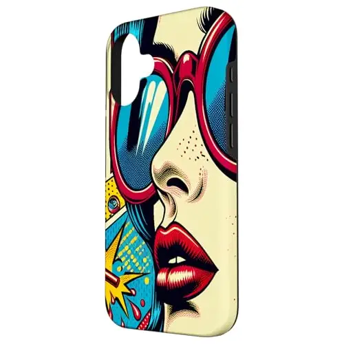 Pop Art Explosion: Sip of Retro Cool Case (iPhone Select