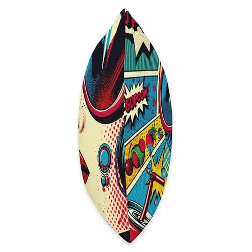 Pop Art Explosion: Sip of Retro Cool Throw Pillow Toy