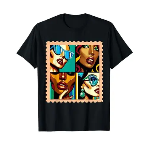 Pop Glam – Stamp No. 2 T Shirt Apparel