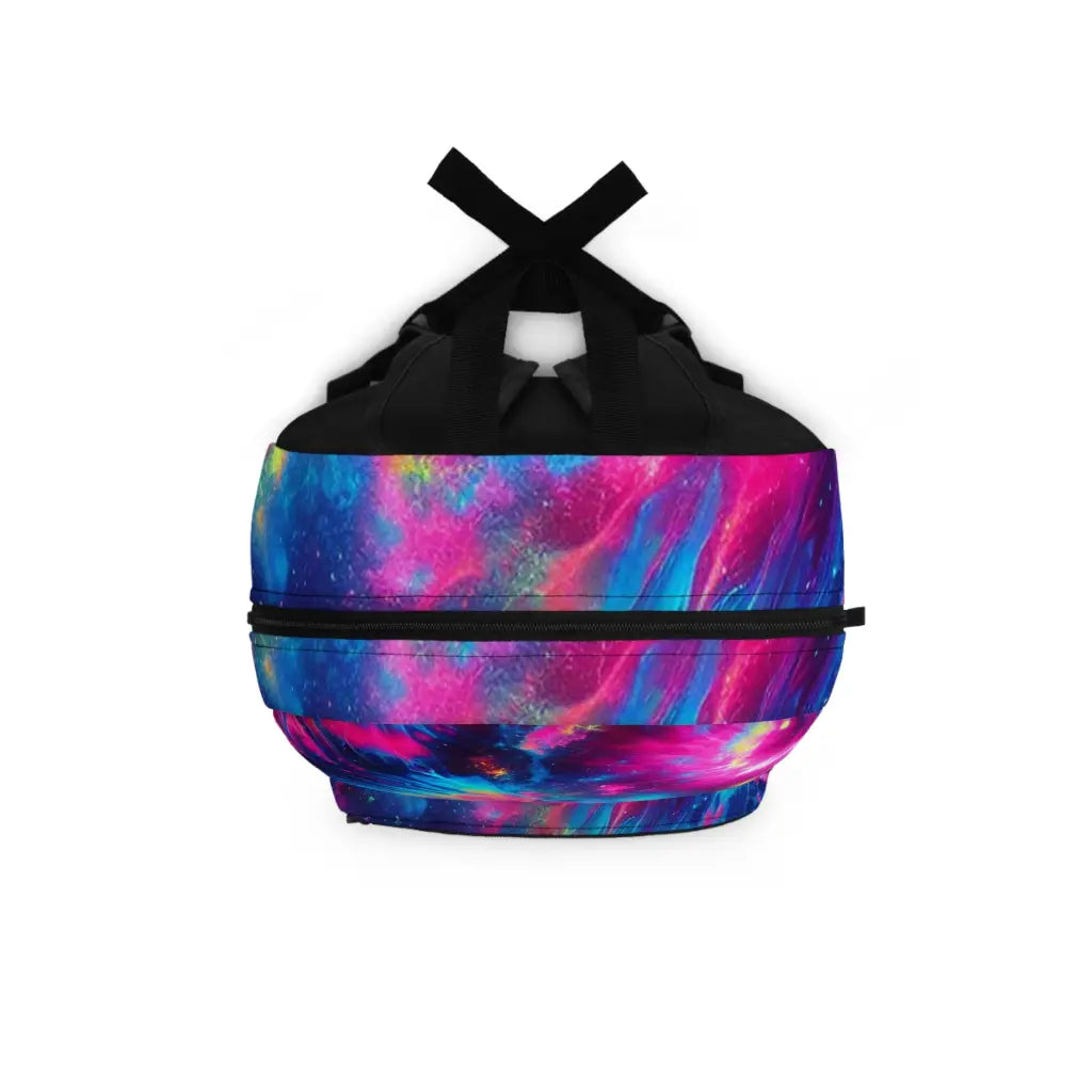Psychedelic Color Burst Backpack One size Bags