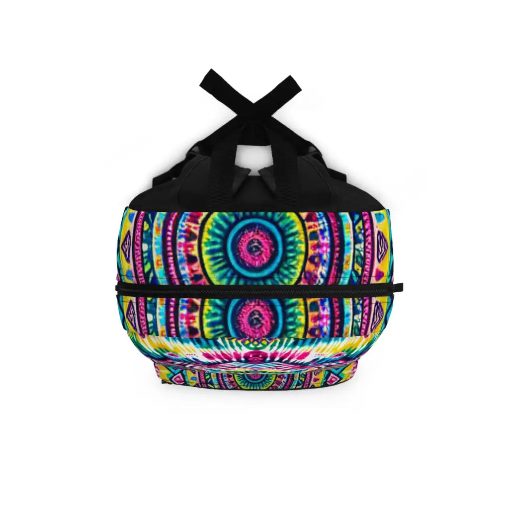 Psychedelic Mandala Fusion Backpack One size Bags