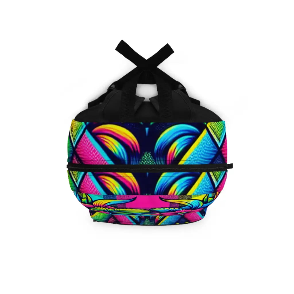 Psychedelic Nature Weave Backpack One size Bags